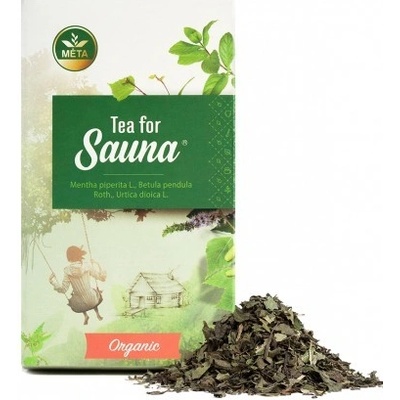 META Saunový čaj Mäta žihľava brezové listy 30 g