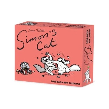 Willow Creek Press Simon's Cat 2026 5.4 X 6.2 Box Calendar