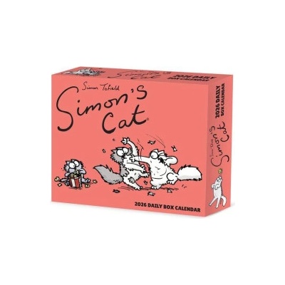 Willow Creek Press Simon's Cat 2026 5.4 X 6.2 Box Calendar