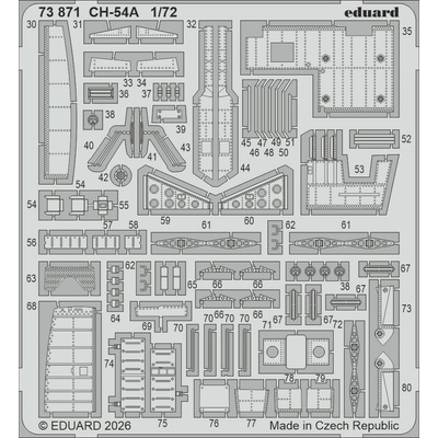 EDUARD CH-54A 1/72 recommended for ICM