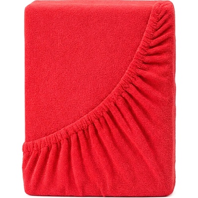 4Home froté prostěradlo Ideál červené 200x200