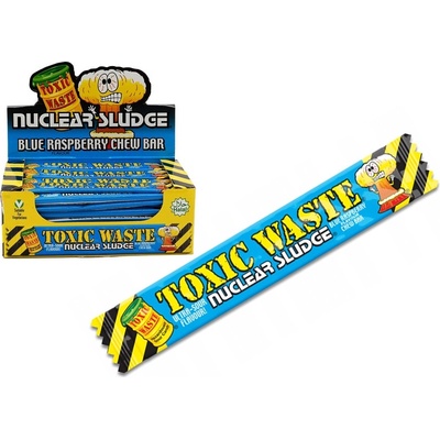 Toxic Waste Sludge Blue Raspberry kyselá žvýkací tyčinka 20 g