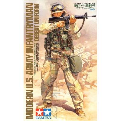Tamiya Modern U.S. Army Infantryman Desert Uniform 1:16
