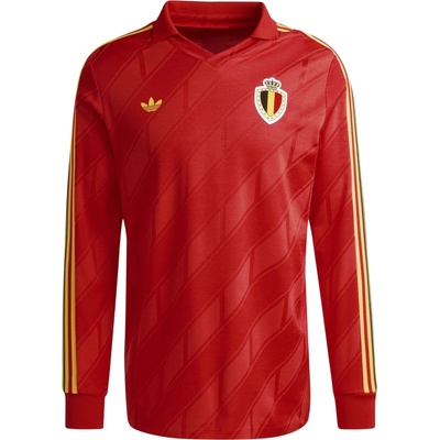 adidas Originals Belgium Home Long Sleeve 1986 červená