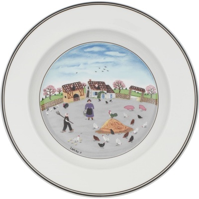 Villeroy & Boch Дълбока чиния Design Naif Poultry Farm 21 см (10-2337-2704)
