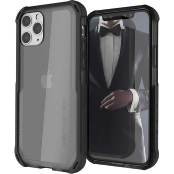 Ghostek Cloak 4 Case - хибриден удароустойчив кейс за iPhone 11 Pro (прозрачен-черен)