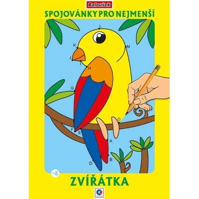 Omalovánka A4 Spojovánky pro nejmenší Zvířátka