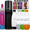 Sodastream Terra černá + 4 láhve