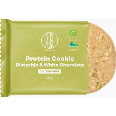 BrainMax Pure Protein Cookie BIO pistácie/bílá čokoláda 60 g – Zboží Dáma