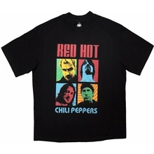 Red Hot Chili Peppers tričko Portrait Photos Black