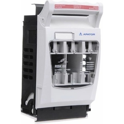 Apator Pojistkový odpínač 160A RBK 00 /můstkové svorky 4-50mm2 (63-823333-111)
