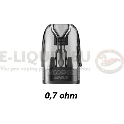 VooPoo Argus Pod Top Fill cartridge 0,7 ohm 1 ks