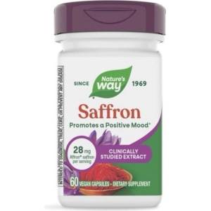 Nature's Way Saffron, 28 mg, 60 веган капсули, Nature's Way (16081)