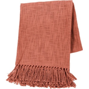 Tiseco Home Studio Памучно одеяло 130x160 cm Slub - Tiseco Home Studio (3453RUST)