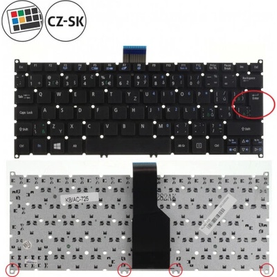 Acer Aspire S3-951 klávesnice