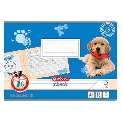 Herlitz Sešit A5 1G vodorovné linky