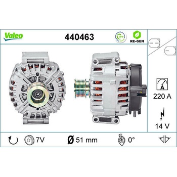 Alternátor VALEO 440463