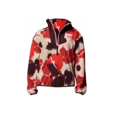Columbia Sequoia Grove Printed Half Zip Women červená