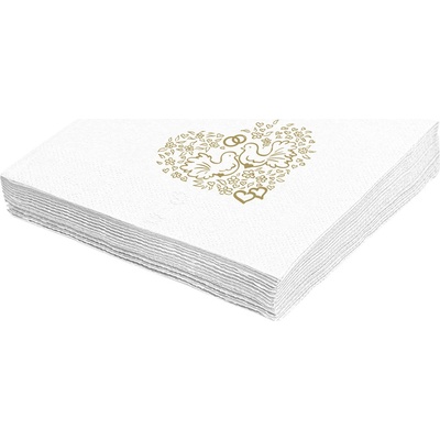 Wimex servítky 2V SVADBA 33x33cm 50ks