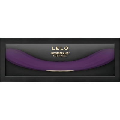 LELO Boomerang - двустранен вибратор (лилав)