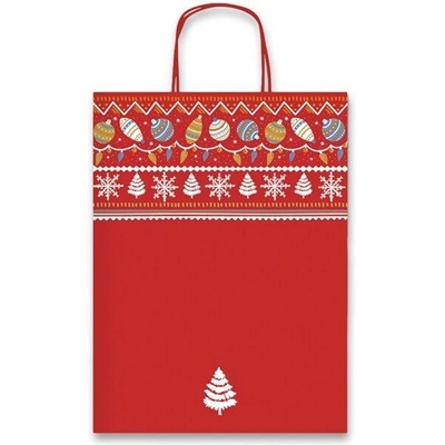 ACTIVA Vánoční papírová taška SADOCH Decori di Natale L