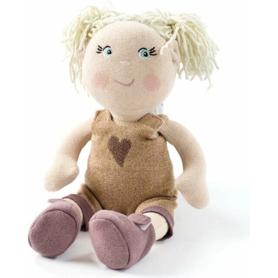 Smallstuff Pletená panenka 30 cm Olivia