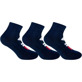 Fila Fitness Quarter Socks 3P navy