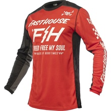 Fasthouse Grindhouse Slammer červeno-černý