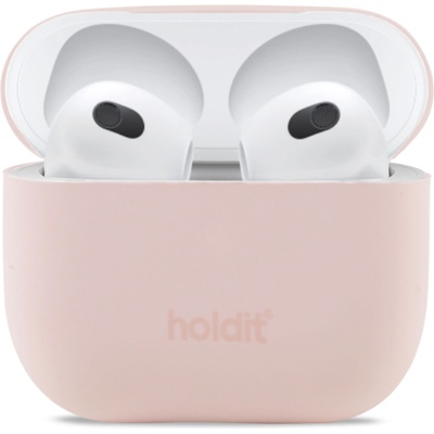 Holdit Kaлъф Holdit Silicone Case за AirPods 3 - Бледо розов