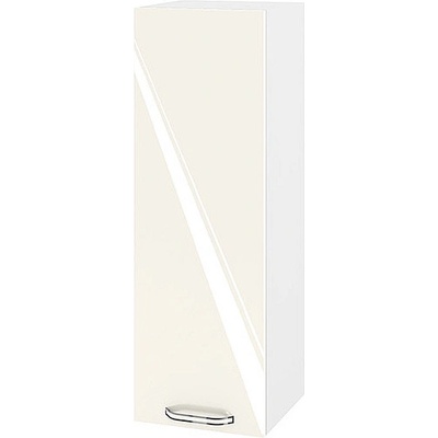 ИРИМ Висок горен кухненски шкаф Сити БФ-Крийм гланц-11-115 30/30/90 см