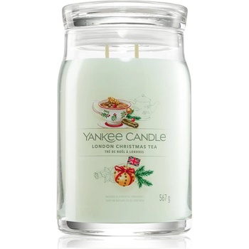 Yankee Candle London Christmas Tea ароматна свещ 567 гр