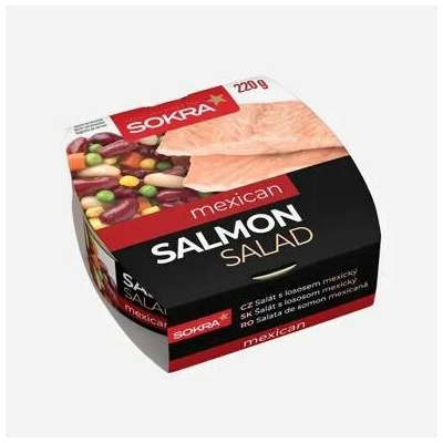 Sokra Mexický salát s lososem 6 x 220 g