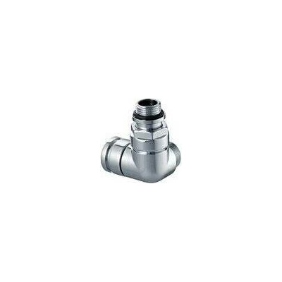 Honeywell V2482R0015 Thera Design regulační šroubení, úhlový vpravo, chrom, 1/2"
