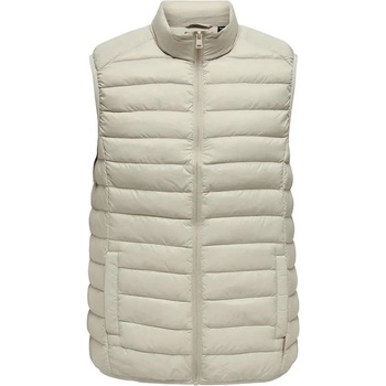 Only & sons Потник Only & sons Gavin Light Down Vest - Beige (Silver Lining)