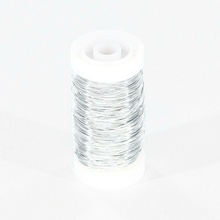 Drát myrtový stříbrný-0,37mm 100g