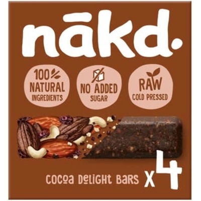 Nakd Cocoa delight 4 x 35 g – Zboží Mobilmania