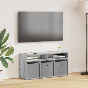 vidaXL Долно шкафче с чекмедже Сив Сонома 87 x 27, 5 x 43 см (8000585)