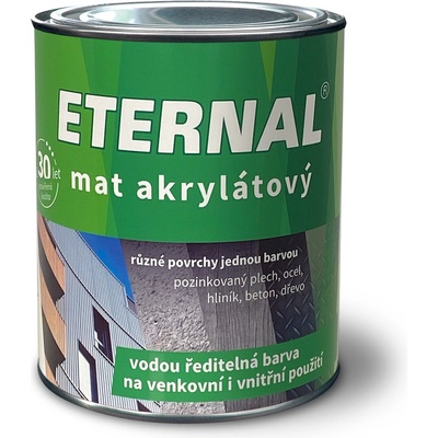 Eternal Mat akrylátový 0,7 kg středně šedá – Zboží Mobilmania