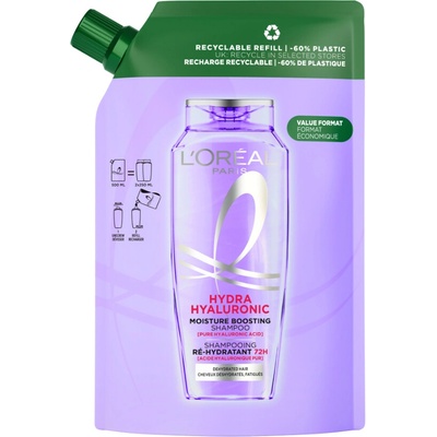 L'Oréal Paris Hydra Hyaluronic Shampoo Refill 500 ml