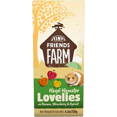 Supreme Tiny FARM Snack Hamster Lovelies křeček 120 g