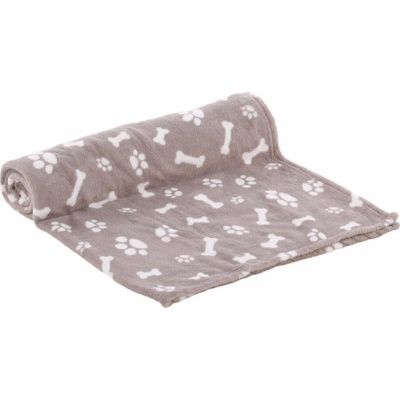 Flamingo Zuma deka Vzor kostičky/packy Béžová 150x100