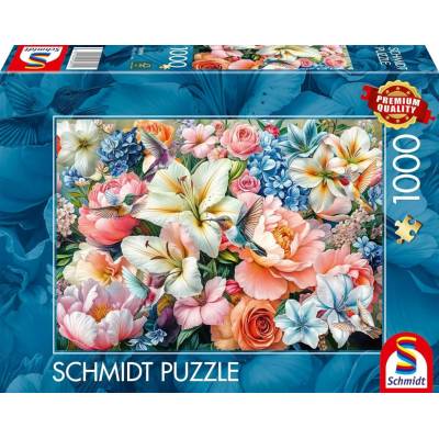 SCHMIDT Kvety v pastelových farbách 1000 dielov