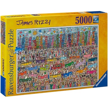 Ravensburger - Puzzle Crowded city - 5 000 piese