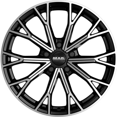 MAK ASPHALT 8x20 5x114,3 ET45 gloss black
