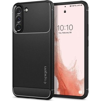 Spigen Калъф Spigen Rugged Armor за Samsung Galaxy S22, Matte Black (20129-0)