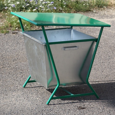Ecoweld Venkovní odpadkový koš Petr, 80 l, slevy – Hledejceny.cz