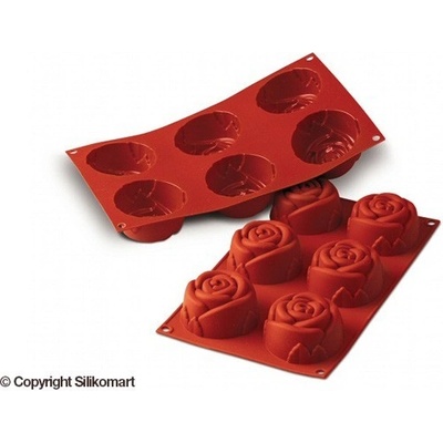 Silikomart Silikonová forma Terakota růže 115ml