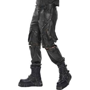Devil fashion мъжки панталони DEVIL FASHION - Punk - кафяви - PT301