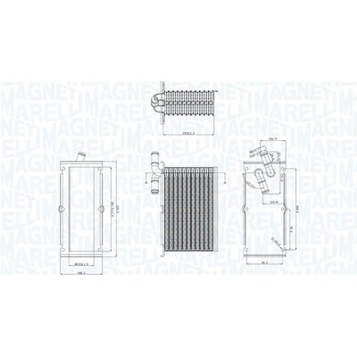 Chladič turba MAGNETI MARELLI 351319205430