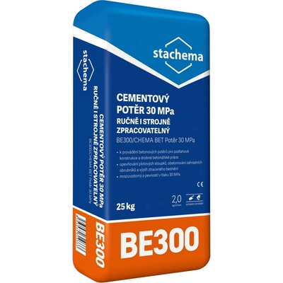 Stachema BE300/CHEMA BET 30 MPa Potěr cementový 25 kg